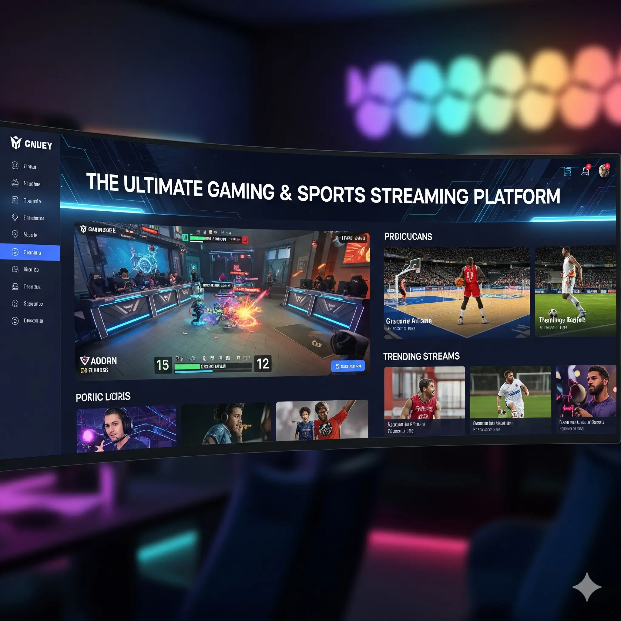 The Ultimate Gaming & Sports Streaming Platform